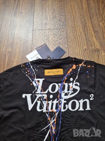 Страхотна мъжка тениска,  нова с етикет Louis Vuitton , размер  S /М / L / XL , 2XL, снимка 3 - Тениски - 45775425