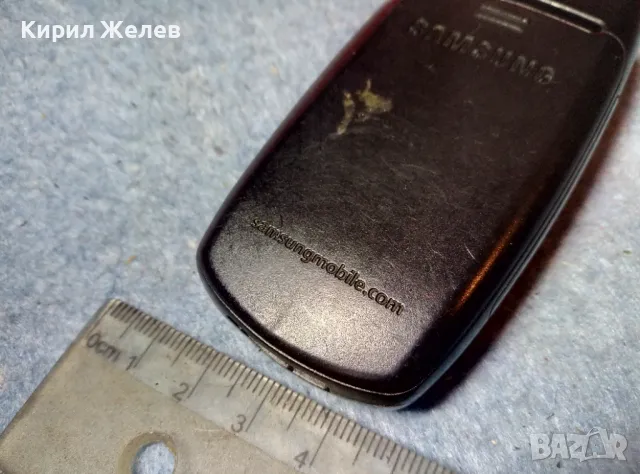 SAMSUNG SGH-C270 Стар КОЛЕКЦИОНЕРСКИ МОБИЛЕН ТЕЛЕФОН GSM АПАРАТ САМСУНГ 47656, снимка 11 - Samsung - 47613941