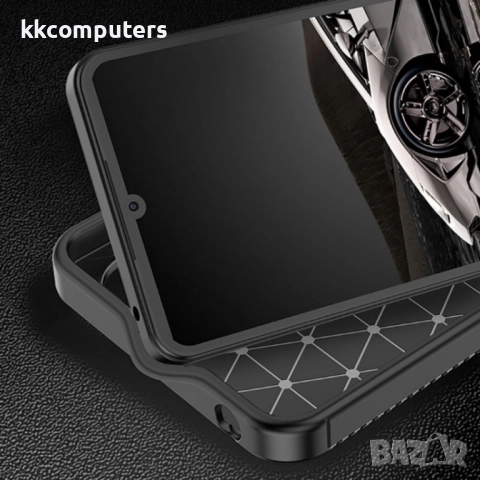 Xiaomi Redmi 13C / Poco C65 4G Удароустойчив Carbon Fiber Калъф и Протектор, снимка 3 - Калъфи, кейсове - 52606957