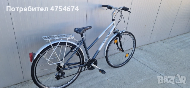 Алуминиев дамски велосипед Kettler колело 28", снимка 8 - Велосипеди - 53833371