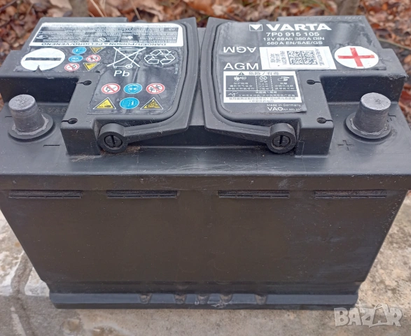 Оригинален VAG AGM акумулатор Varta 68ah., снимка 4 - Аксесоари и консумативи - 53384660