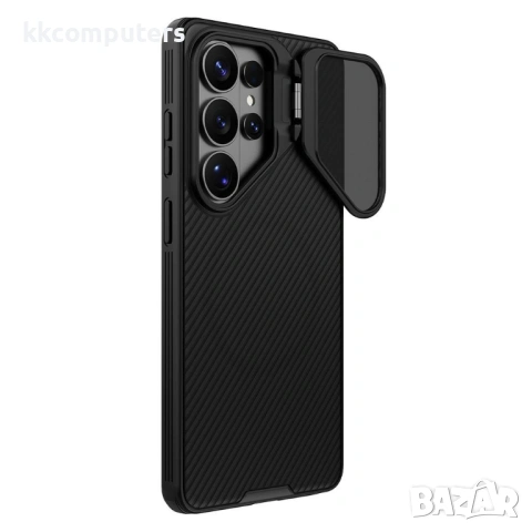 Магнитен Калъф NILLKIN Camshield Prop за Samsung Galaxy S26 Ultra - PC + TPU, Прозрачно Капаче за Ка, снимка 3 - Калъфи, кейсове - 53653643