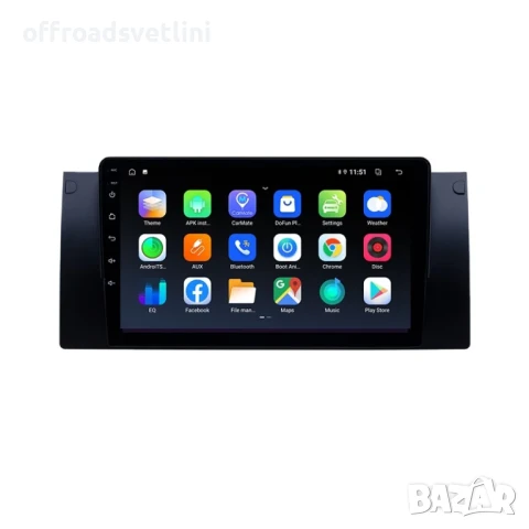 Мултимедия Android CarPlay за BMW X5 E53 1999–2006 Камера за заден ход, снимка 9 - Аксесоари и консумативи - 50891416