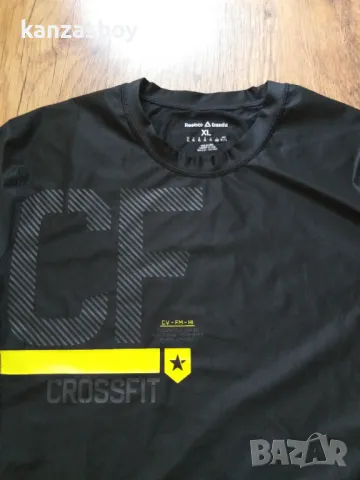 Reebok Crossfit - страхотна фитнес тениска ХЛ, снимка 2 - Тениски - 47022125