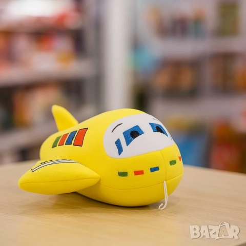 Плюшени самолети, подходящи за игра и декорация,  38 см, снимка 4 - Кукли - 52037182