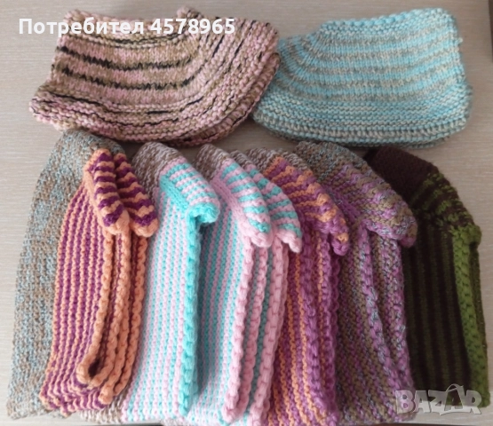 Продавам ръчно плетени терлици