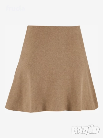 Плетена Къса Пола Бежово