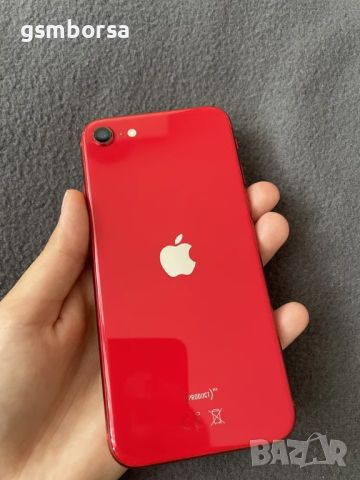 Като нов !! Apple iPhone SE 2020 - 64GB - Red, снимка 1