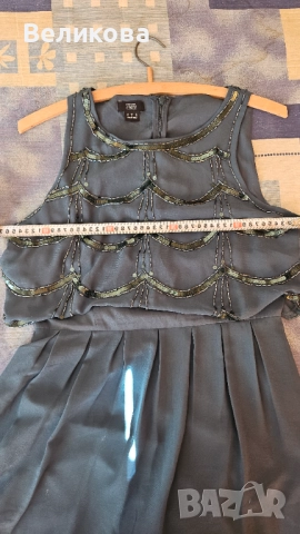 Тъмнозелена официална рокля, снимка 9 - Рокли - 52273933