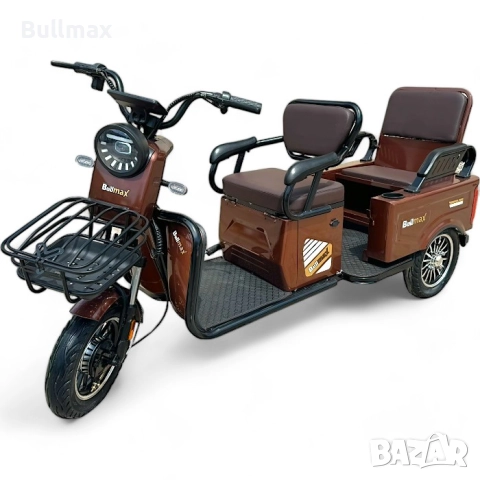  Електрическа триколка FullMax A10 Cargo модел 2025 година - с високо ниво на оборудване, снимка 10 - Инвалидни скутери - 52570038