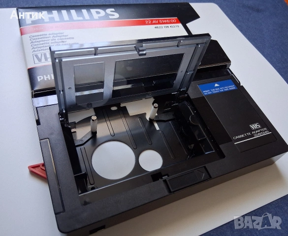 Конвертор за Видеокасети Рнilips Cassette Adapter VHS C / VHS Made in Japan, снимка 6 - Други жанрове - 54097003