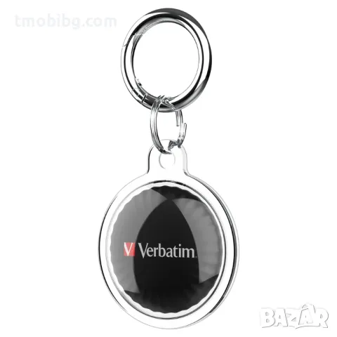 Verbatim Проследяващо устройство Verbatim MYFC-01B My Finder Coin Bluetooth Item Finder 1 pack Black, снимка 5 - Аксесоари за Apple - 48954524