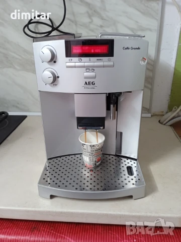 Кафе машина AEG Electrolux Caffe Grande , снимка 4 - Кафемашини - 51234002