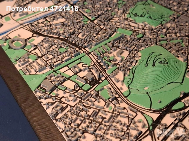 ПЛОВДИВ на длан! 3D Декоративен Макет на Тепетата., снимка 8 - Декорация за дома - 53936400