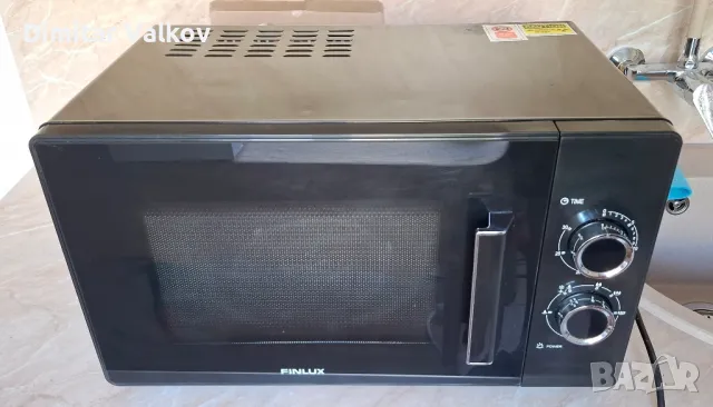 Микровълнова фурна Finlux FDMO-2385BL, 800 W, 23 Литри, снимка 1 - Микровълнови - 46872190