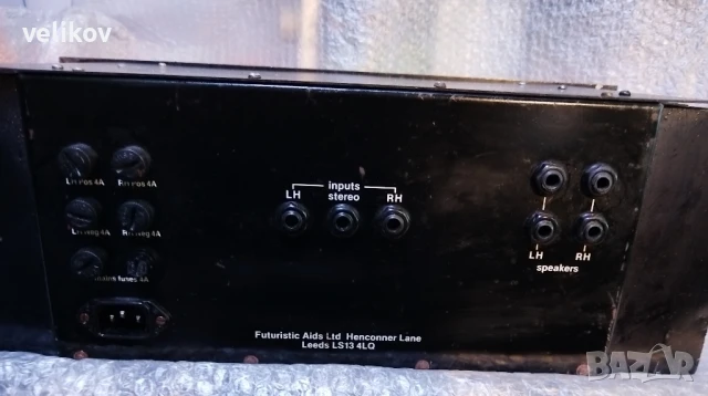 професионален Английски усилвател 500w, снимка 6 - Ресийвъри, усилватели, смесителни пултове - 50735436