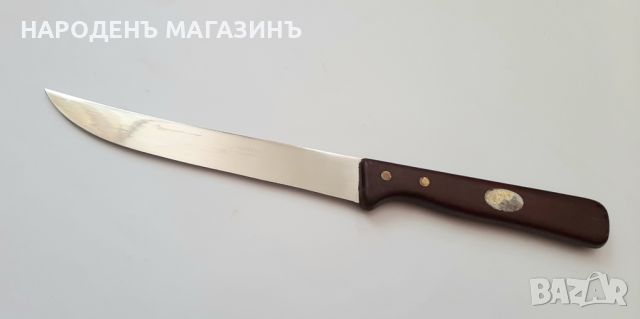 1980 г. SOLINGEN – Немски нож кухненски месарски  , снимка 2 - Други ценни предмети - 45304422