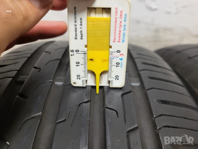225/55/17 Continental / летни гуми, снимка 4 - Гуми и джанти - 50530796