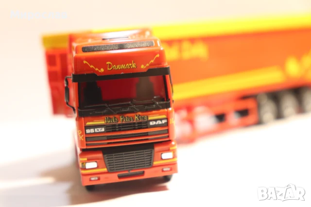 AWM  H0 1/87 DAF  ВЛЕКАЧ KАМИОН МОДЕЛ TIR ГОНДОЛА , снимка 6 - Колекции - 51145972