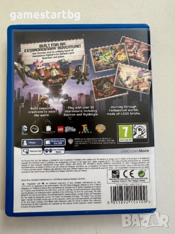 The Lego Movie Videogame за PS Vita, снимка 2 - Игри за PlayStation - 51712305