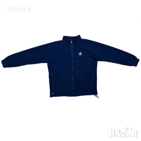 Мъжко горнище Adidas Trefoil FZ | M размер, снимка 4 - Спортни дрехи, екипи - 52737232