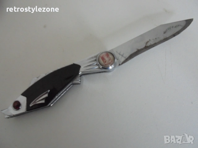 № 8552  Старо руско /съветско сгъваемо ножче, снимка 4 - Други ценни предмети - 54032003