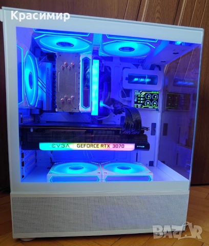Геймърски PC Ryzen 5 8400f, EVGA GeForce RTX 3070, 32gb ddr5, 1tb nvme
