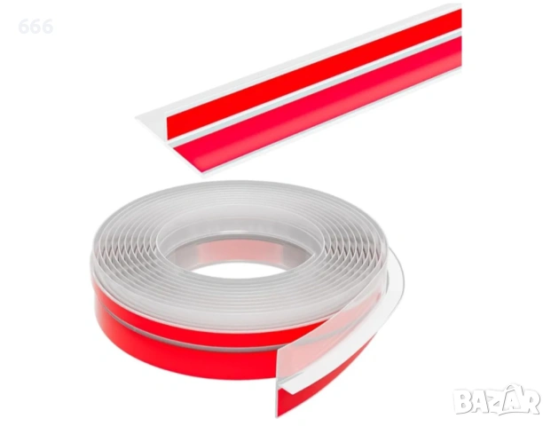 Силиконово уплътнение за врата  35 мм x 6 м