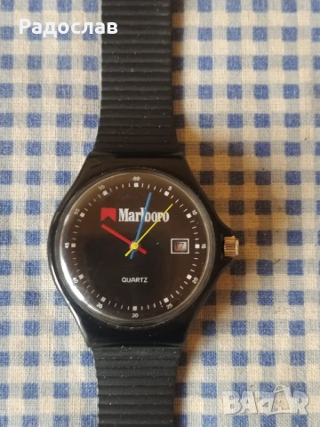 стар часовник Marlboro , снимка 2 - Мъжки - 53881090