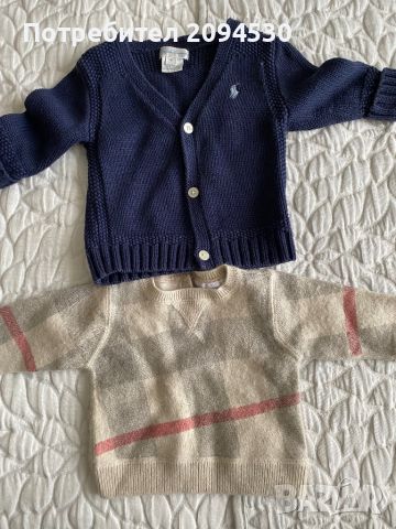 Ralph Lauren и Burberry , снимка 1 - Бебешки блузки - 45887538