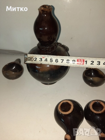 Ретро Битови керамични сервизи за ракия., снимка 12 - Сервизи - 52860872