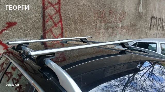 Напречни Оригинален Алуминиеви греди MONТ BLANK. 129лв СТАВАТ ЗА ПОВЕЧЕТО КОМБИТА, снимка 6 - Аксесоари и консумативи - 49941857