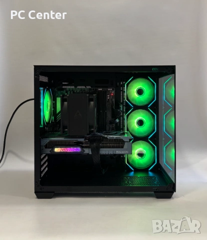 Геймърски компютър AMD Ryzen 7 8700F, RX 9070 XT 16GB, 32GB ram, снимка 2 - Геймърски - 53177839