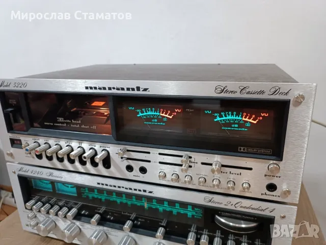 Marantz 5220 Cassette deck ( 1977 - 1979 ), снимка 3 - Декове - 47709453