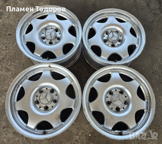 Джанти МЕРЦЕДЕС 16 цола MERCEDES ORIGINAL, снимка 2 - Гуми и джанти - 51442813