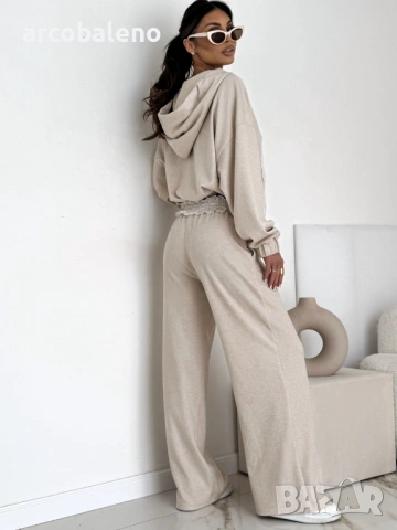 Стилен дамски комплект от две части SOFT CHIC, 4цвята , снимка 9 - Комплекти - 53637782