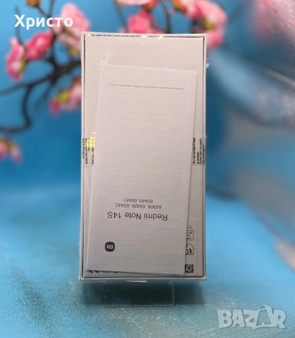 НОВ!!! Xiaomi Redmi Note 14S, 8GB, 256GB, Midnight Black + подарък протектор, снимка 5 - Xiaomi - 53432169