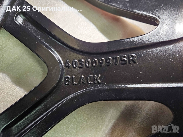 RENAULT MEGANE IV SPORT RS 403009975R Джанти 19"" к-т 4бр  Нов Оригинален артикул, снимка 11 - Гуми и джанти - 52307558