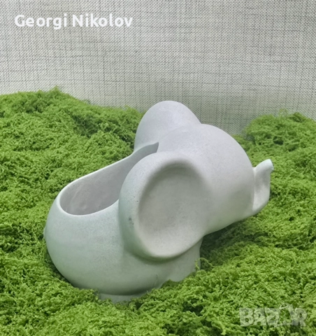 Гипсокерамични кашпи и отливки ръчна изработка, снимка 9 - Декорация за дома - 52139769