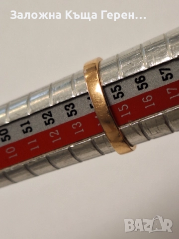 Златен пръстен 1,94гр, снимка 4 - Пръстени - 52687999