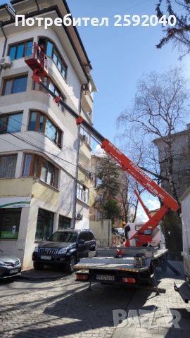 Автовишка под наем, снимка 2 - Други услуги - 47602734