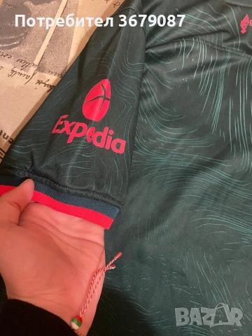 Продавам оригинална тениска на Ливърпул, снимка 3 - Спортни дрехи, екипи - 53904894