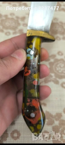 стар български нож , снимка 3 - Ножове - 51409440