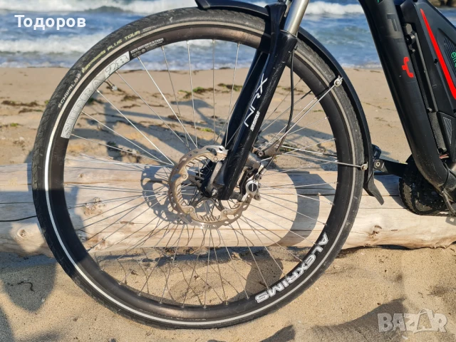 Електрически велосипед колело Flyer Panasonic 500 w 45 km/h, снимка 12 - Велосипеди - 50605402