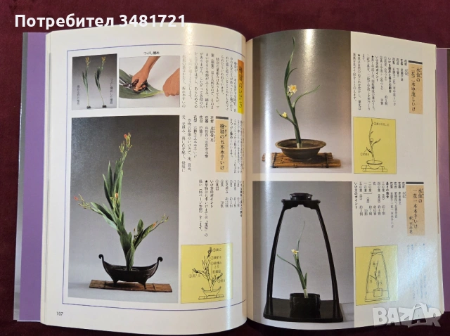 Икебана справочник - история, стилове и традиции / Ikebana, снимка 11 - Енциклопедии, справочници - 53748376