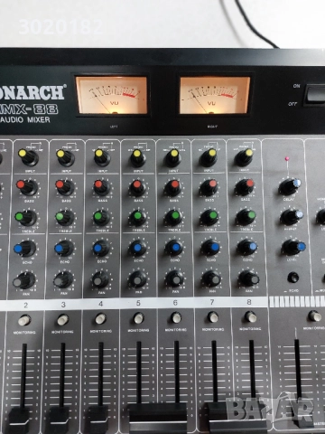 Monarch Audio Mixer MMX-88, снимка 4 - Ресийвъри, усилватели, смесителни пултове - 51712714