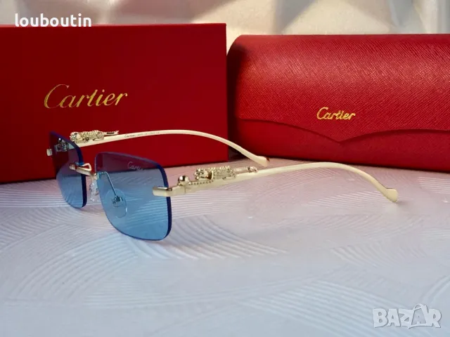 Cartier 2024 мъжки слънчеви очила дамски унисекс 4 цвята, снимка 16 - Слънчеви и диоптрични очила - 48016813