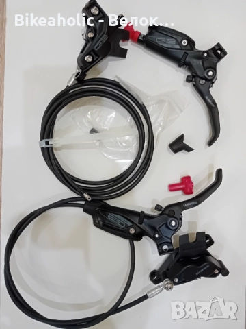 Комплект спирачки SRAM G2 RSC PM 4-бутални (L.950mm/2000mm), снимка 6 - Части за велосипеди - 51925475