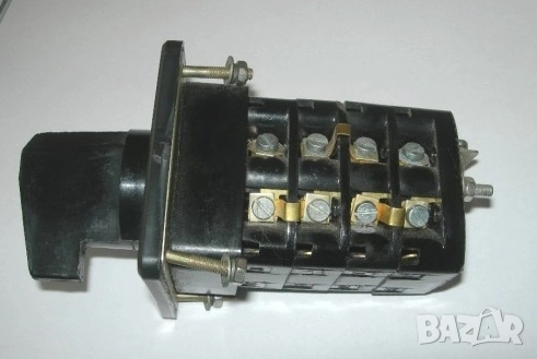 Пакетен превключвател ПГП 10/43 за двускоростни двигатели, снимка 3 - Други машини и части - 53780976