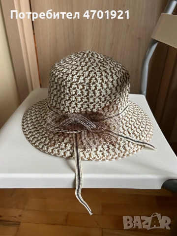 Дамска лятна шапка/капела, снимка 6 - Шапки - 53136519